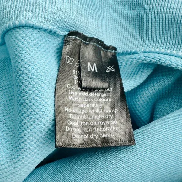 Alphalete Womens Blue Ombre Seamless Amplify Bootie Scrunch Stretch Leggings M - Picture 11 of 12